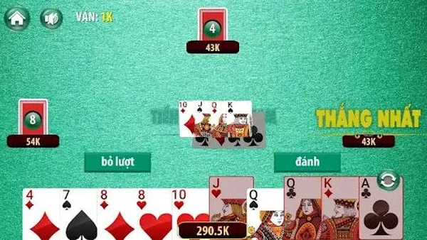 game bài tiến lên - Tiến Lên 4 người