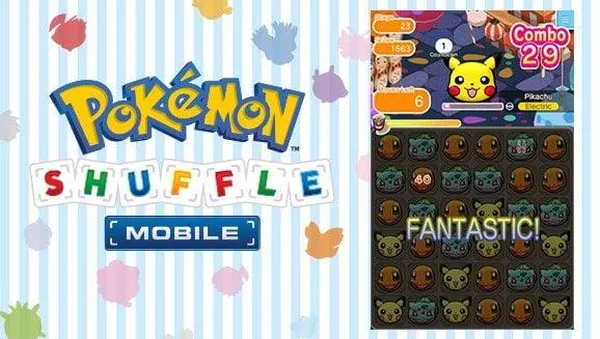 game pikachu - Pokemon Shuffle Mobile (iOS, Android)