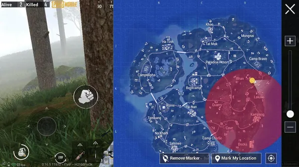 PUBG Mobile - Red zone